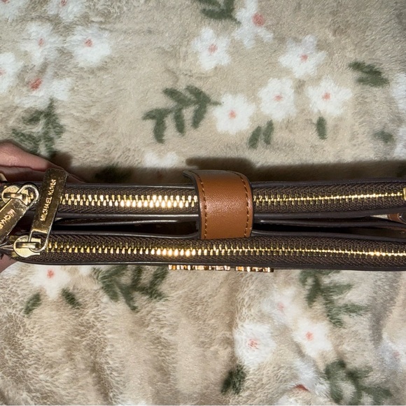 Michael Kors Brown Wristlet - Picture 4 of 7